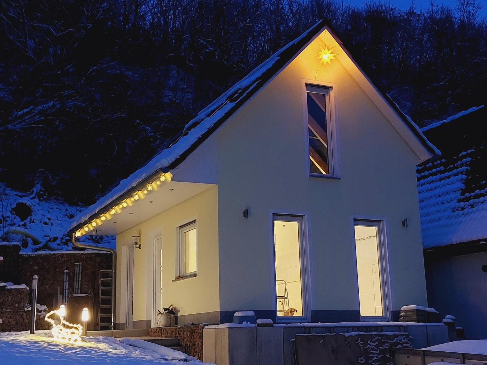Ferienhaus Saaleblick Wettin エクステリア 写真